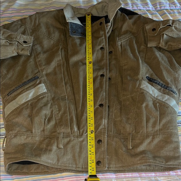 Men's Tan Trucker‎ Workwear Canvas Jacket M - Picture 8 of 11